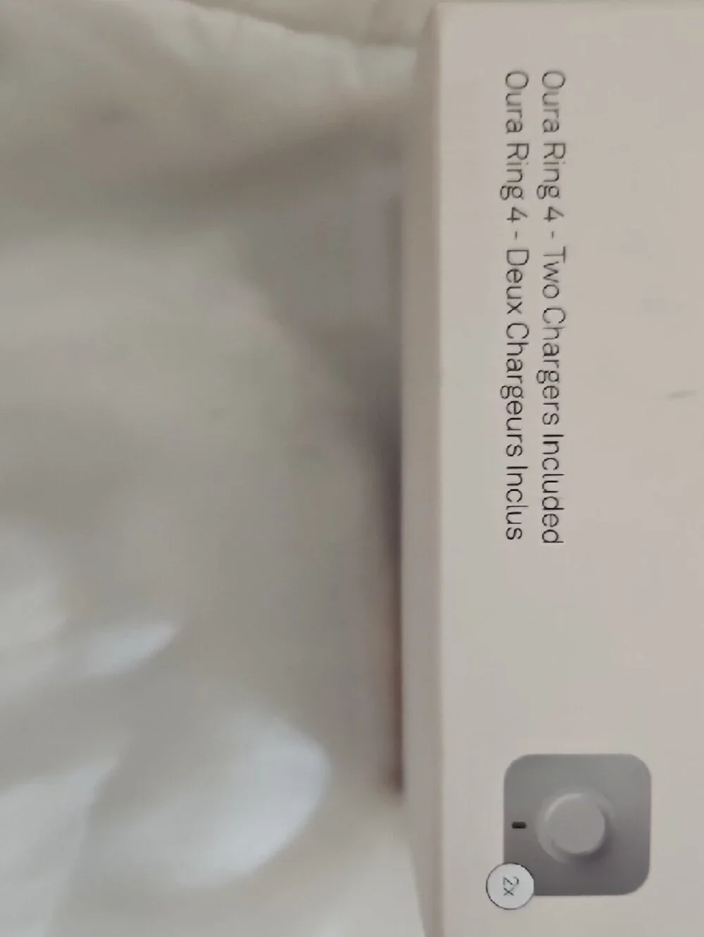 Oura Magnetic Smart Button Chargers & USB-C Cables -Light Gray- BOGO- 2 For 1